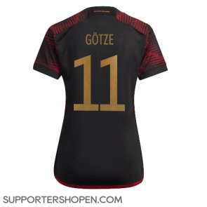 Tyskland Mario Gotze #11 Borta Matchtröja Dam VM 2022 Kortärmad